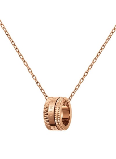 Buy Daniel Wellington Elevation Necklace Rose Gold for Women in UAE