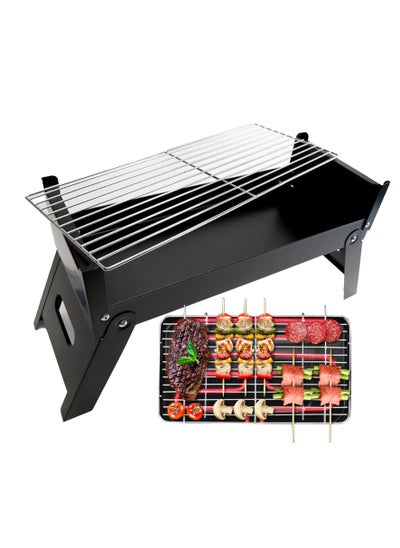 Buy Barbecue Wire Mesh Steel BBQ Grill Mat Multifunction Cooking Grid Grate Wire Rack Cooking Replacement Net Works on Smoker Pellet Gas Charcoal Grill for Camping Barbecue Picnic Party in UAE