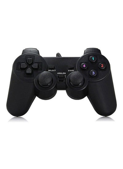 Buy USB Wired Dual Vibration Gamepad PC Single Joystick in Saudi Arabia