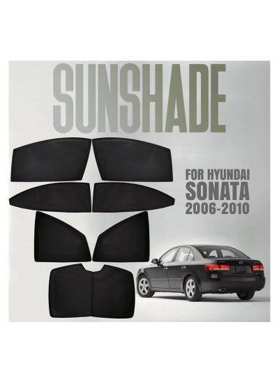 Buy HYUNDAI SONATA 2006-2010 High-Quality Car Sunshade All Side Sunshade UV and Heat Protection Front Back Sides Sun Shades in Saudi Arabia