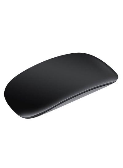 اشتري Wireless Touch Scroll Bluetooth Optical Mouse for Mac Desktop Laptop(Black) في الامارات