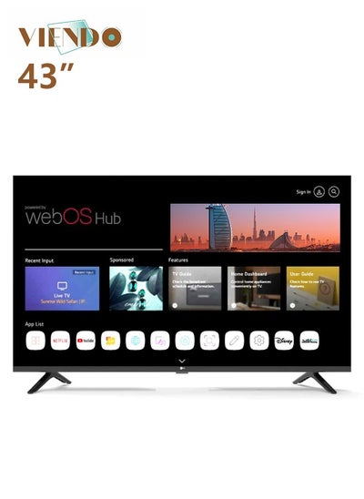 اشتري شاشة فيندو 43 بوصة ذكي 4K WebOS WebOS LED HUB - جهاز تحكم عن بعد سحري - صوت Dolby في السعودية