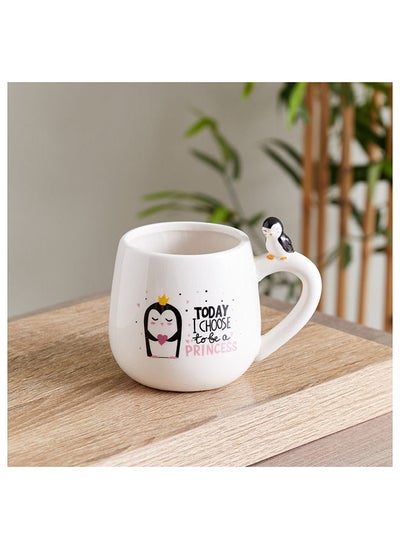 Buy Cypher Today Princess Ceramic Mug 400 ml in UAE