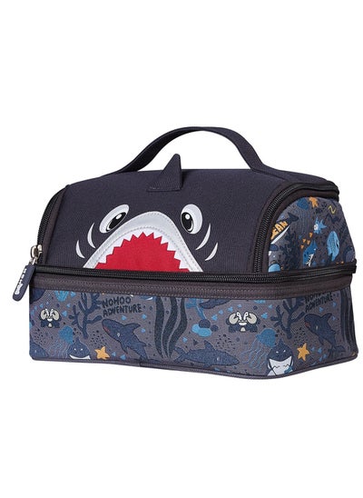 Buy Kids Insulated Lunch Bag Shark - Grey in Saudi Arabia