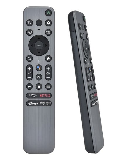 Buy Remote Control for Sony TV with Voice Control Compatible TV Models KD-55X80CK KD-65X80CK KD-75X80CK KD-85X80CK XR-42A90K XR-48A90K XR-55A80CK XR-55A95K XR-55X90CK XR-65A80CK XR-65A95K XR-65X90CK XR-65 in UAE