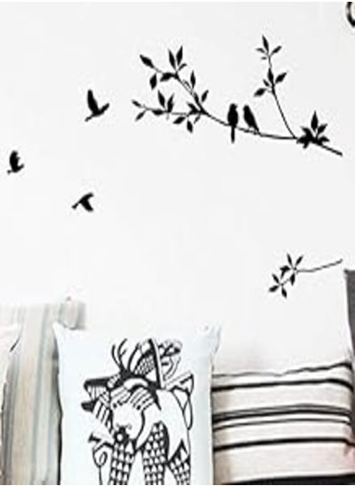 اشتري Zooyoo Birds on The Tree PVC Wall Sticker في مصر