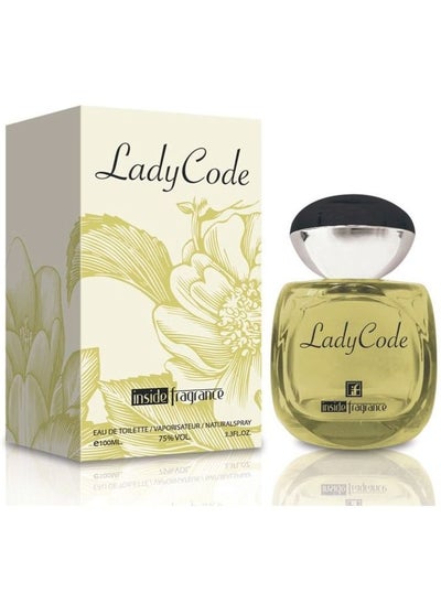 Buy Lady Code Eau de Toilette for Women by inside fragrance - 100 ml in Egypt