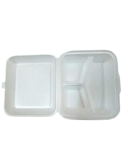 اشتري Disposable foam dishes with cover. 50 pieces في مصر