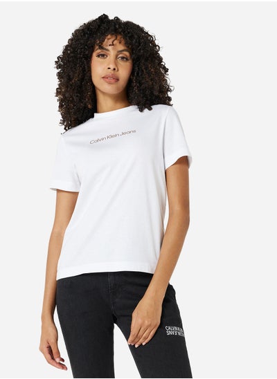 Buy SHRUNKEN INSTITUTIONAL TEE in UAE