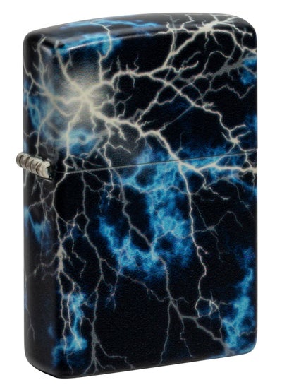 اشتري Zippo 48610 49193 Lightning Design Glow in the Dark 540 Color Windproof Lighter في الامارات