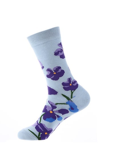 اشتري Unisex Absorb Sweat and Deodorize Socks 3 Pairs High Quality Socks One Size Fits All في الامارات