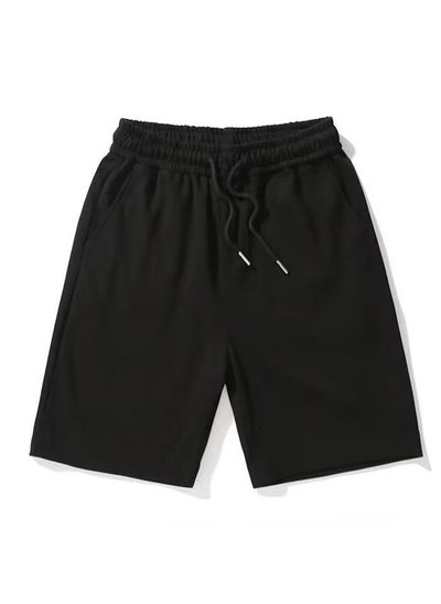 Buy Buy 1 Get 1 Mens Summer Casual Shorts Black in Saudi Arabia