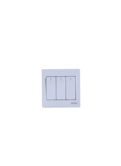 اشتري Milano 16A-3Gang-2Way Switch A66-K03B في الامارات