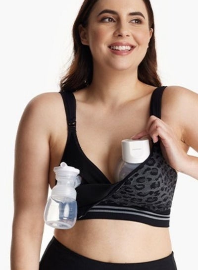 Pumping Bra Hands Free, Adjustable Breast Pump Bra And Nursing Bra All In  One, All Day Wear For Most Breast Pumps