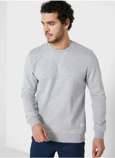 Buy Essential Regular Fit Sweatshirt in UAE