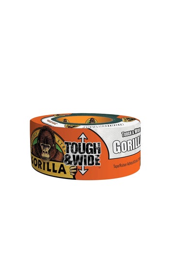 Buy Gorilla White Tape Tough & Wide 2.88" x 25Yards in UAE