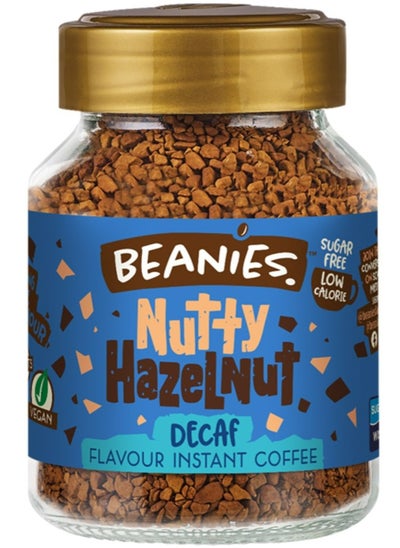 Buy Decaf Nutty Hazelnut Flavour Instant Coffee 50g in UAE