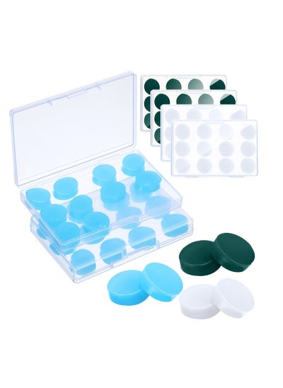 Buy 36 Pairs Gel Ear Plugs Reusable Silicone Earplugs Waterproof Moldable Swimming Earplugs Noise Cancelling Ear Plugs for Adults Ear Plugs for Swimming Sleeping Snoring Studying in Saudi Arabia