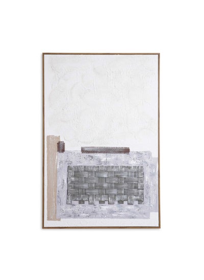 Buy Bosco Wall Art 104x3.7x154cm - Beige in UAE