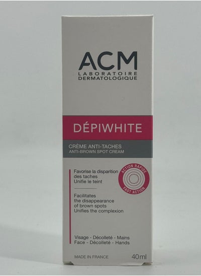 Buy ACM Depiwhite Advanced Cream for Dark Spot Reduction & Even Complexion - 40 ml in Saudi Arabia