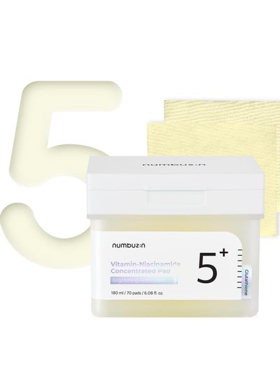 Buy No.5 Vitamin-Niacinamide Concentrated Pad 180ml (70 Pads) in UAE