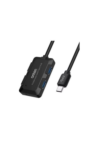 Buy Oten OTN-U9102B Type-C to 4 Ports USB Hub in Egypt