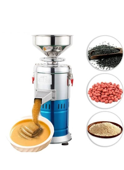 Buy LETWOO Butter maker machine Sesame Sauce Almond Hazelnut for Commercial and Home Automatic Stone Disc Grinder in UAE