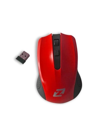 Buy Wireless Mouse Zero ZR-1100 - Red in Egypt