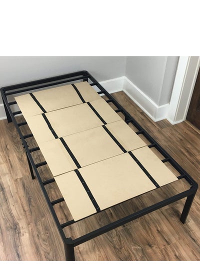 اشتري DMI Foldable Box Spring Bunkie Board for Mattress Support to Streamline and Minimize the Bed, No Assembly Needed, Twin Size في السعودية