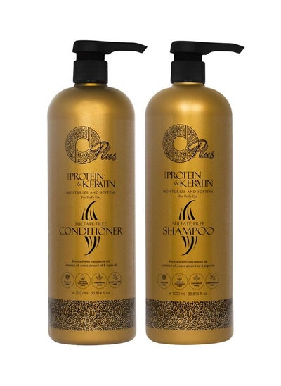 Buy Protein and Keratin Shampoo and Conditioner 1000 ml in Saudi Arabia