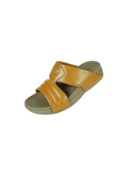 Buy 008-3541 Barjeel Mens Casual Sandals 20249 Tan in UAE