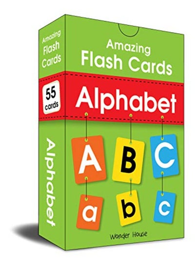 Buy Amazing Flash Cards Alphabet: Early Development of Preschool Toddler (55 Cards) in UAE