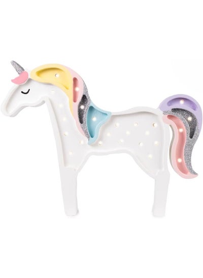 اشتري Little Lights Unicorn Lamp Multicolor في الامارات