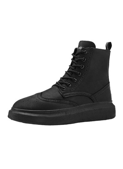 اشتري Men's Outdoor Fashion High Top Casual Boots في الامارات