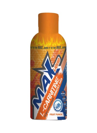 Max Liquid L-Carnitine 3500MG-32Serv.-480Ml-Fruit Punch price in Egypt |  Noon Egypt