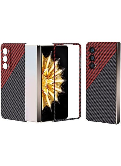 Buy Carbon Fiber Case Compatible with Honor Magic V2 | Ultra-thin Hard Plastic PC, Matte Finish and Stylish Protective Case in UAE