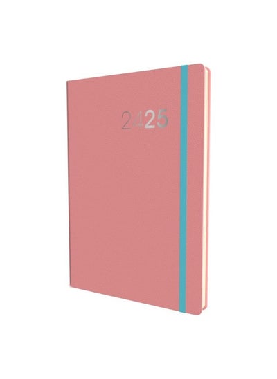 Buy Collins Legacy Mid Year Diary Planner A6 Week to View Academic Year 2024-25 - Pink - Weekly Mid Year Journal for Students, Teachers and Academics - CL63M.50-2425 - August 2024 to August 2025 in UAE