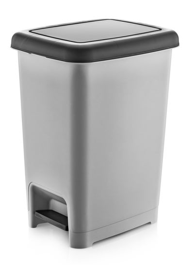 Buy Plastic Pedal Dustbin 60 Liter 49X35X63 CM in Saudi Arabia