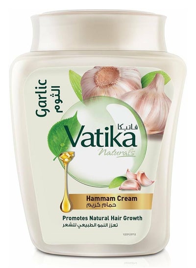 Buy Vatika Naturals Hammam Cream Garlic 450GM in Egypt