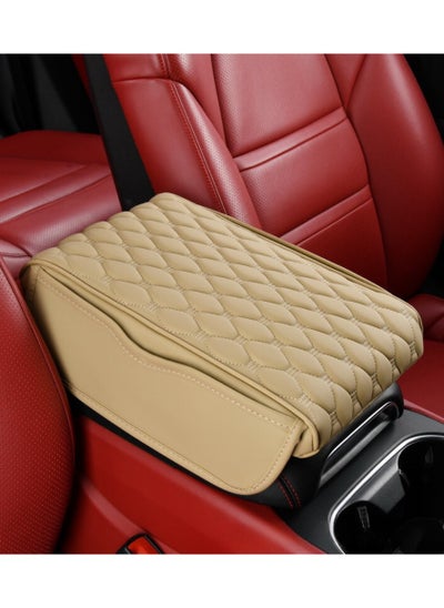 Buy MOTRK Car Center Console Cover with Leather Side Pockets, Armrest, Car Accessories, Car Armrest Booster Pads, Car Armrest Cover Protector, Car Armrest, Car Interior Accessories in Saudi Arabia