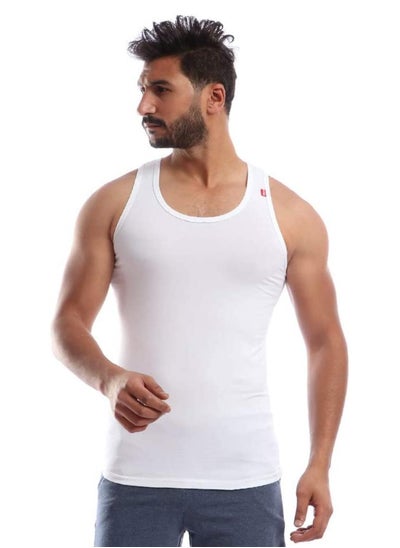 Buy Cottonil® Stretch Sleeveless Undershirt White in Egypt