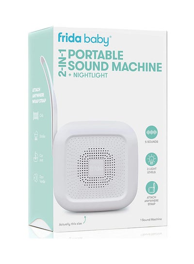 Buy 2-in-1 Portable Sound Machine With Nightlight in UAE
