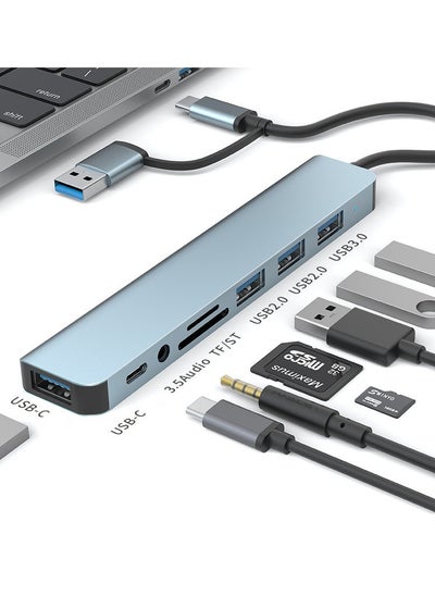 اشتري موسع USB متعدد الوظائف متعدد المنافذ متعدد المنافذ عالي السرعة لمحطة الإرساء المقسم في السعودية