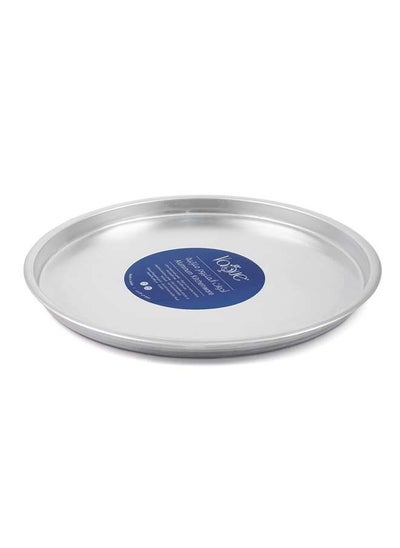 اشتري Aluminium Konafa Tray 38 cm / 1mm ,Silver ,Jordan في الامارات