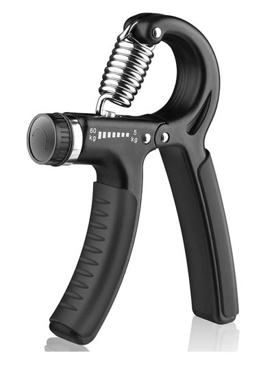 Buy Hand Grip Strengthener Adjustable Resistance 10-130 lbs Forearm Exerciser，Grip Strength Trainer for Muscle Building and Injury Recovery for Athletes in UAE