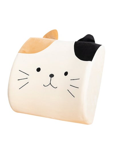 Buy Cartoon Cat Cushion Cover Multicolor 40 x 40cm in Saudi Arabia