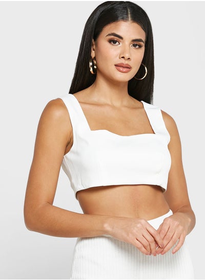 Buy Square Neck Crop Top in Saudi Arabia