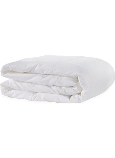 Buy King Size Comfy Super Soft Duvet Comforter Microfiber White 220x240cm in UAE