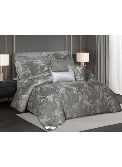 Buy Winter Duvet Set Made Of Fur And Velvet Reversible With Durable And Soft Fabric Heavy Filling 8 Pieces King Size in Saudi Arabia