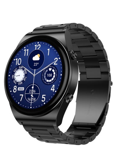 Buy G-Tab GT3pro HD Full Screen Round Shape Smart Watch with Wireless Charger For Men's and Boys in UAE